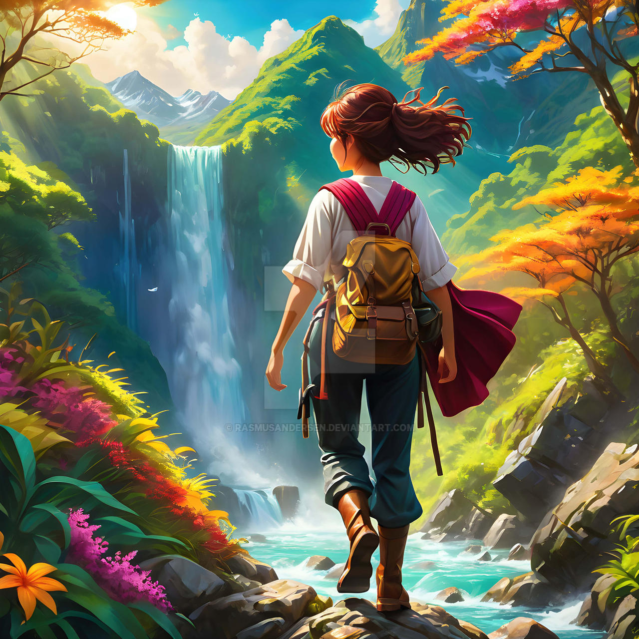 Amazing Adventure Deviantart Adventurer traveling by RasmusAndersen on DeviantArt