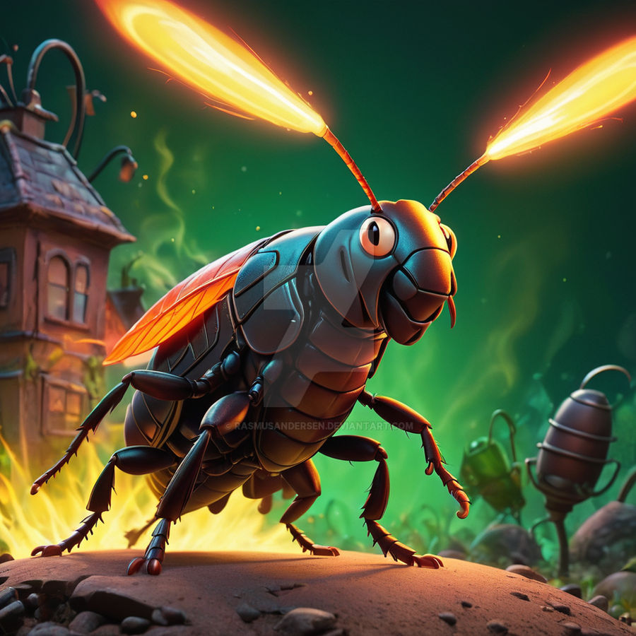 Fantasy insect by RasmusAndersen on DeviantArt