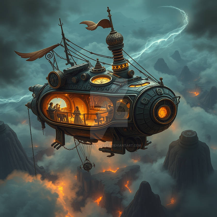 Airship by RasmusAndersen on DeviantArt