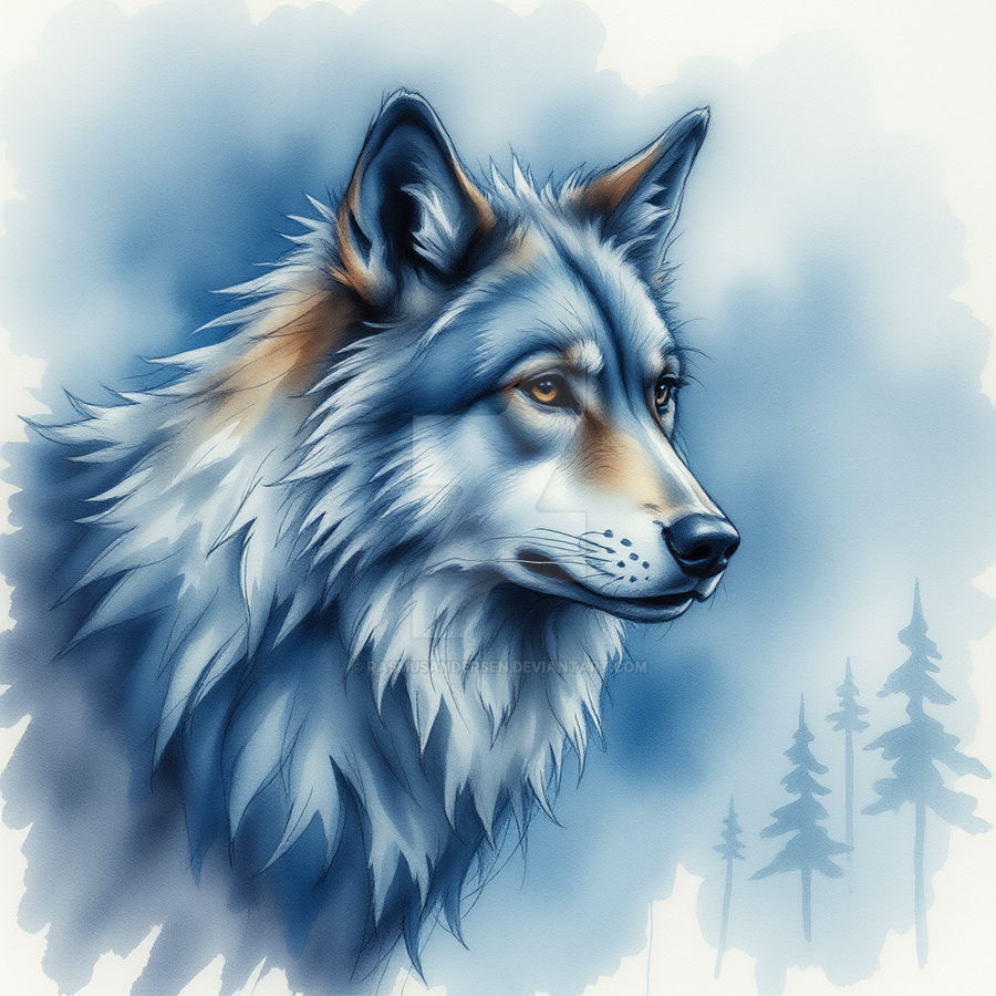 The Blue Wolfs Domain by RasmusAndersen on DeviantArt