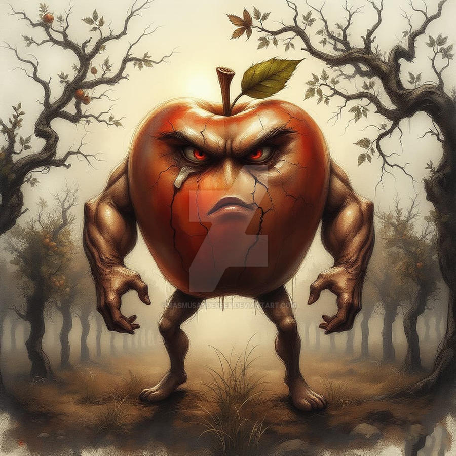 Angry Apple Sentinel by RasmusAndersen on DeviantArt