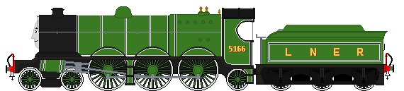LNER No. 5166 - Crovan the Redeemed Engine REMADE