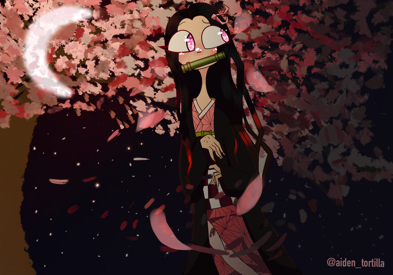 Nezuko fan art! by AidenTortilla on DeviantArt