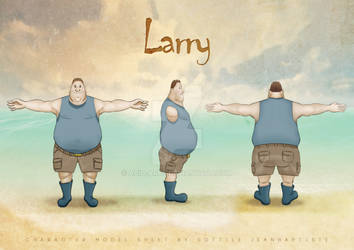 Larry (Character Model Sheet)