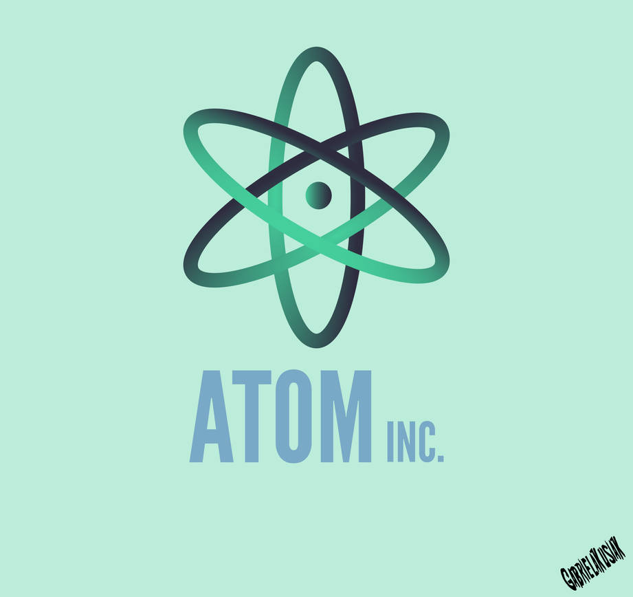 Atom Logo Png by SuperStraightCharr on DeviantArt