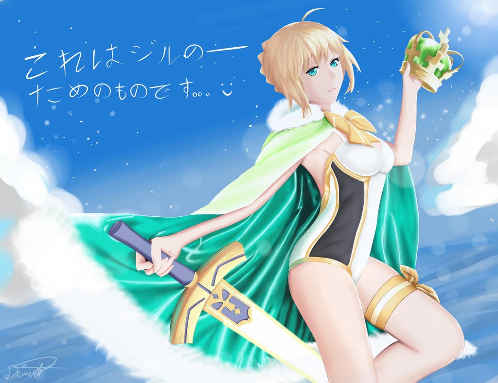 Fate Grand Order Artoria Archer By Dominantfnk On Deviantart