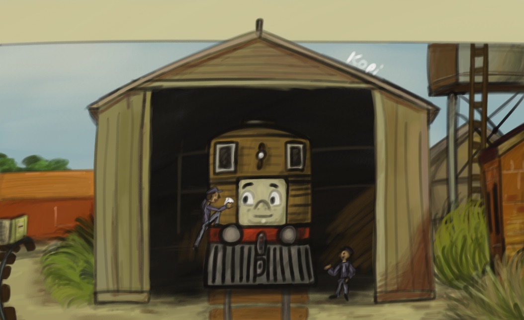 Toby The Tram Engine -RWS Collab 2022 by KopiTheFirst on DeviantArt