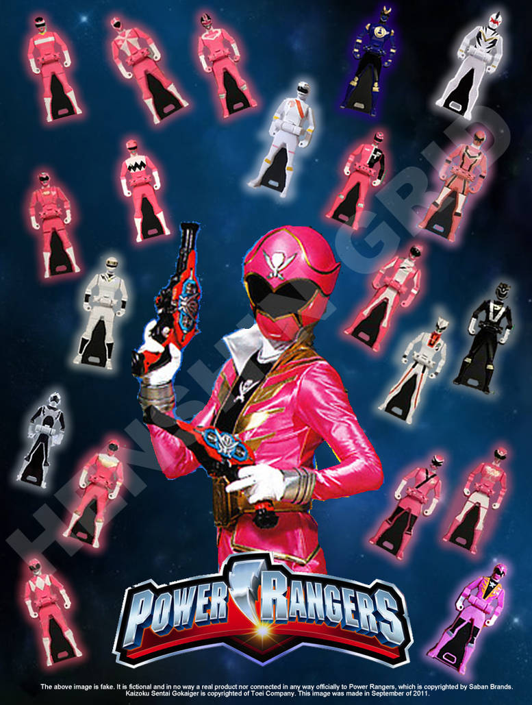 Pink and Assorted Ranger Keys by LavenderRanger on DeviantArt