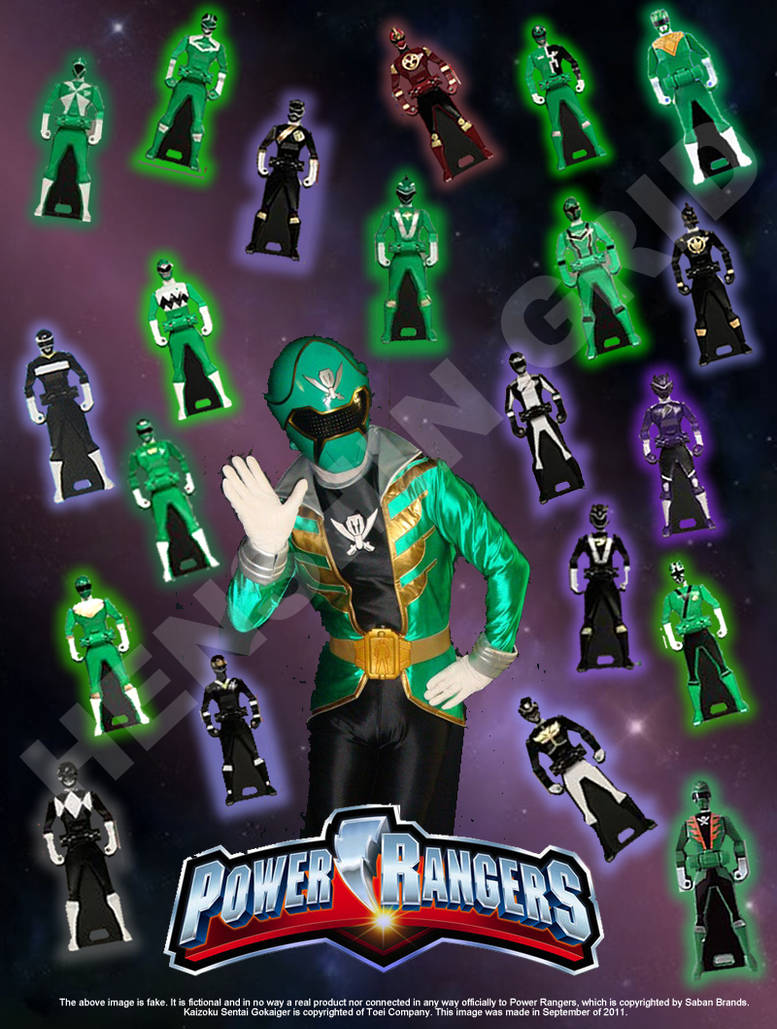 Green Black Ranger Keys by LavenderRanger on DeviantArt
