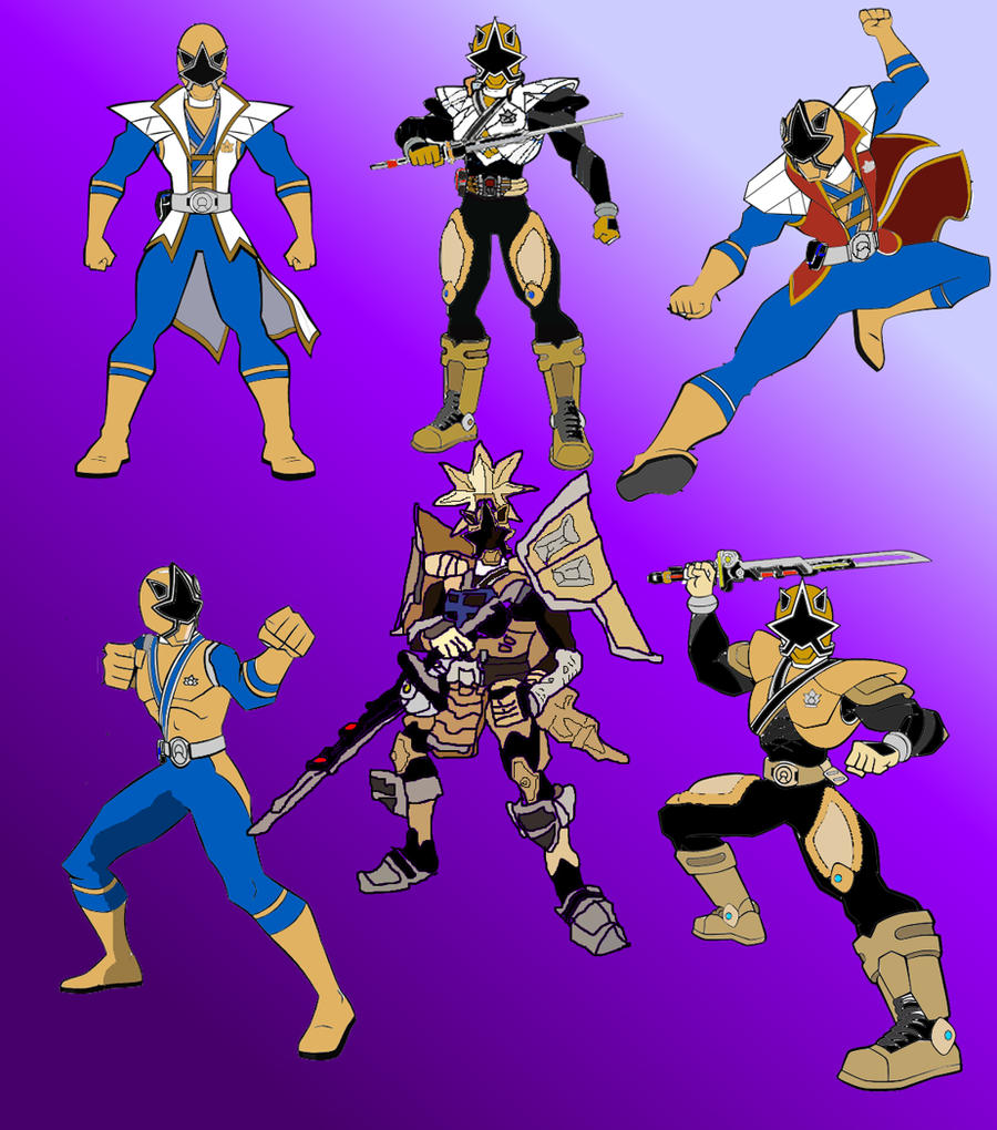 Gold Samurai Ranger by LavenderRanger on DeviantArt