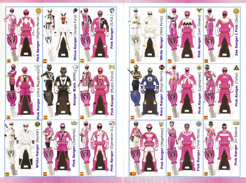 Power Rangers SUPER Megaforce Keys - Pink by LavenderRanger on DeviantArt