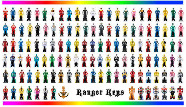 Power Rangers Ranger Keys