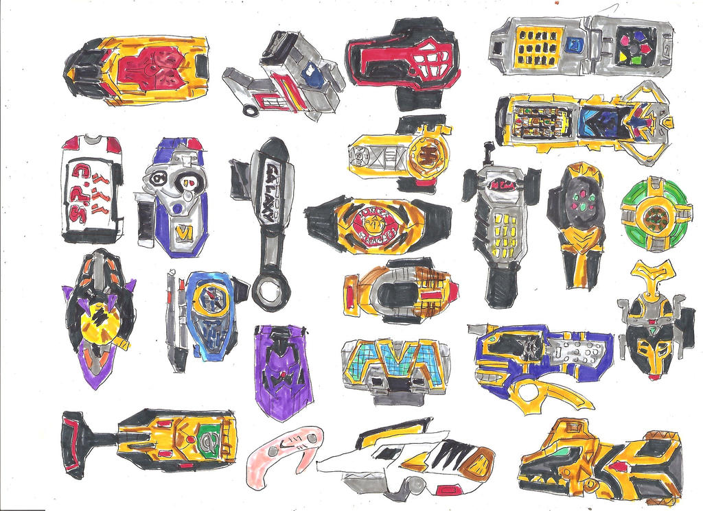 Power Rangers Morphers 2 by LavenderRanger on DeviantArt