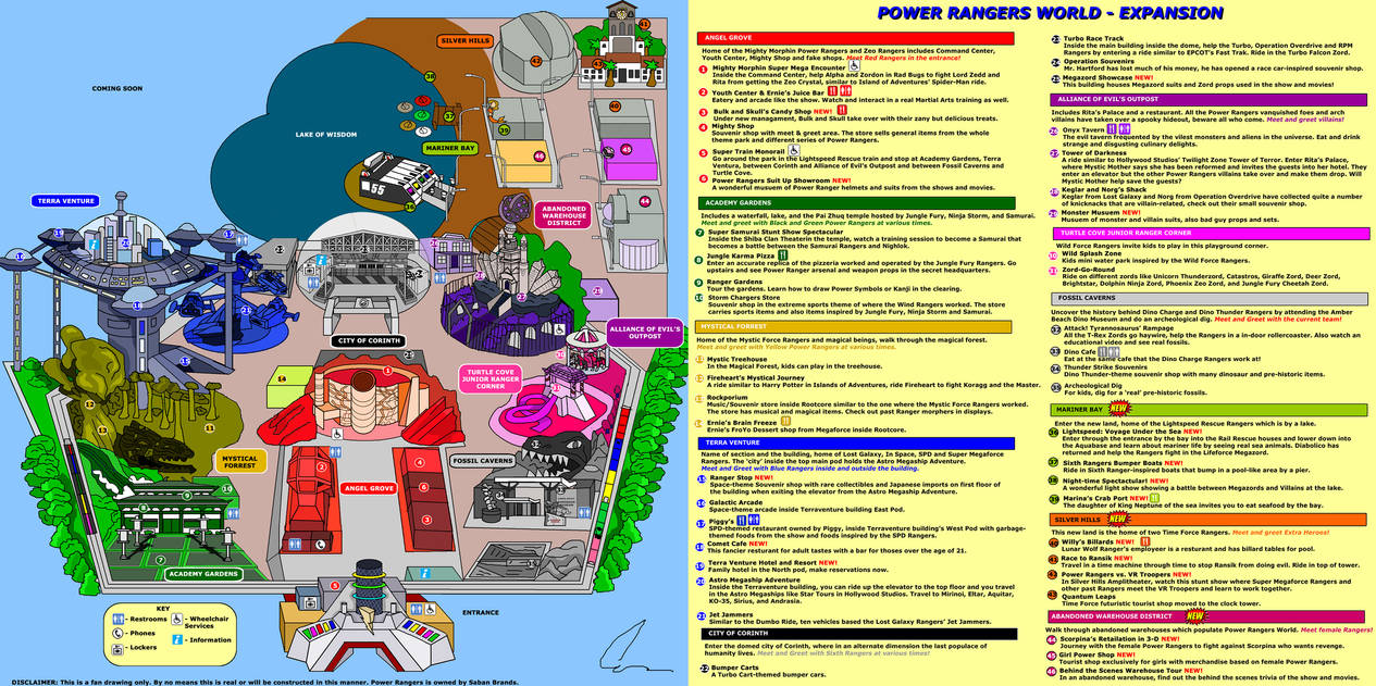 Power Rangers World Theme Park -Expansion by LavenderRanger on DeviantArt