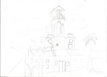 Cancelled Drawing - Clock Tower