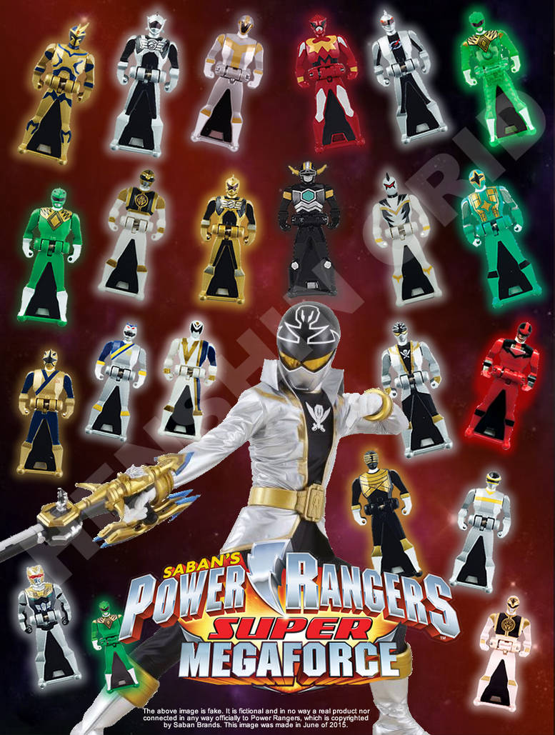 Codigo Chave Do Power Rangers Super Megaforce Silver Ranger Power