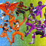 Orange and Purple Rangers (Crimson)