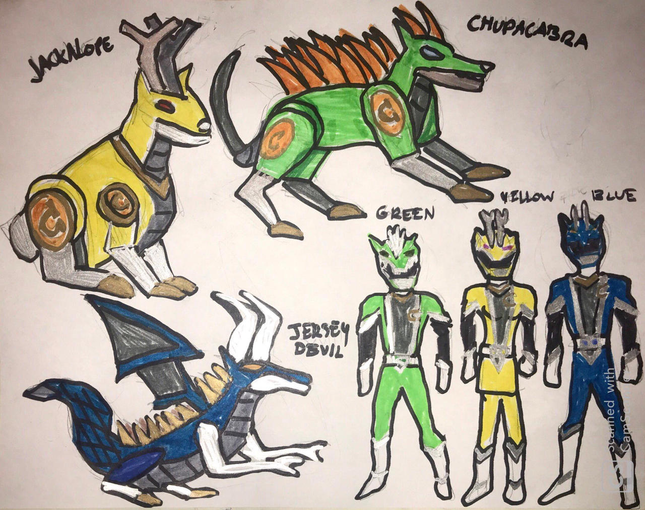 Trphoid Ranger Cryptid Ranger 3 by LavenderRanger on DeviantArt
