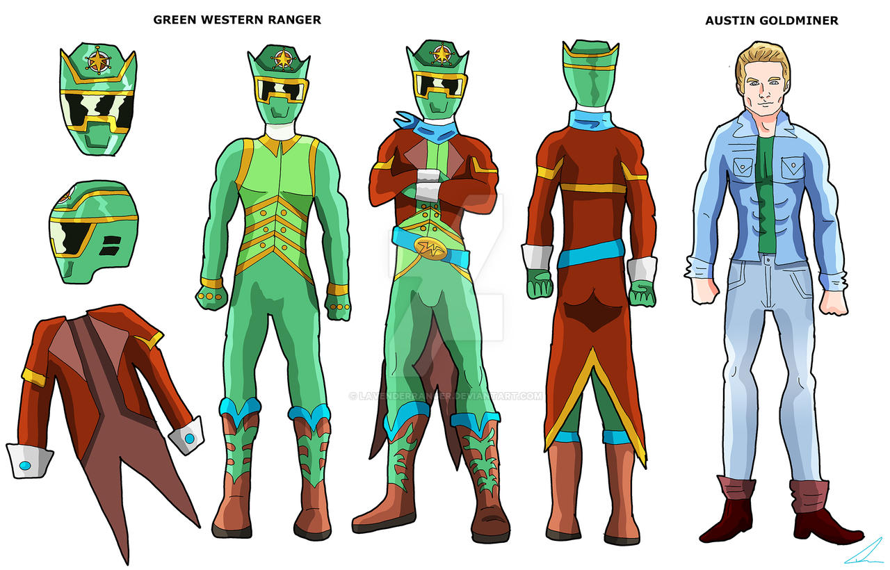 Green Ranger Western Green Western Ranger by LavenderRanger on DeviantArt