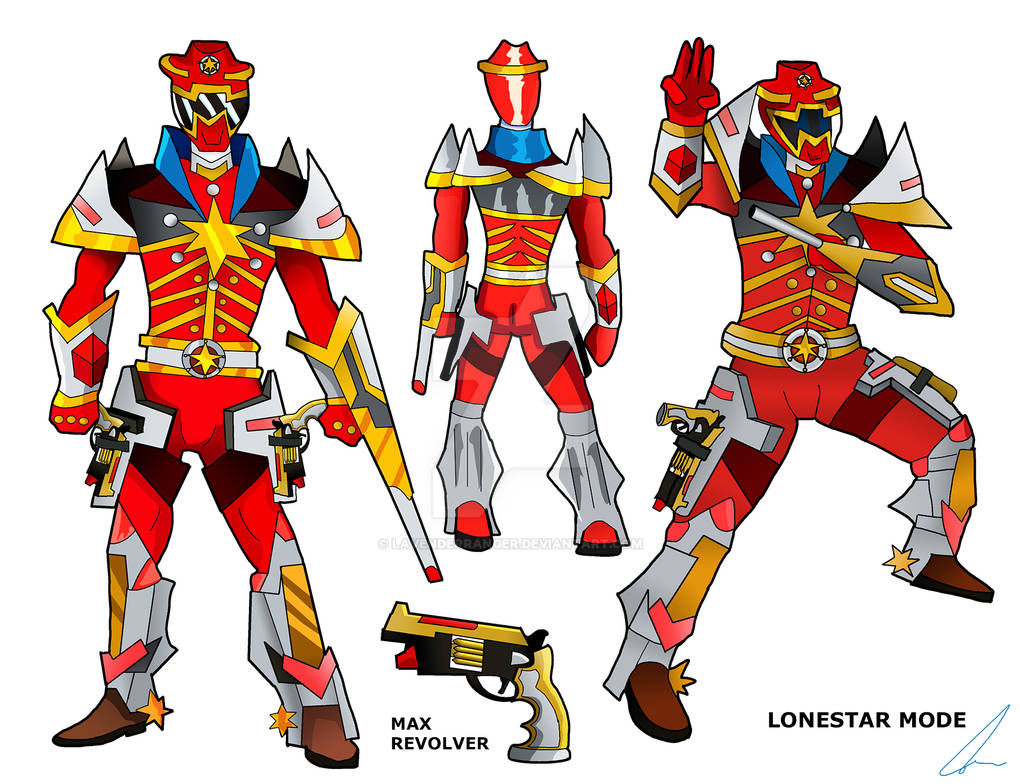 Western Ranger - Lonestar Mode by LavenderRanger on DeviantArt