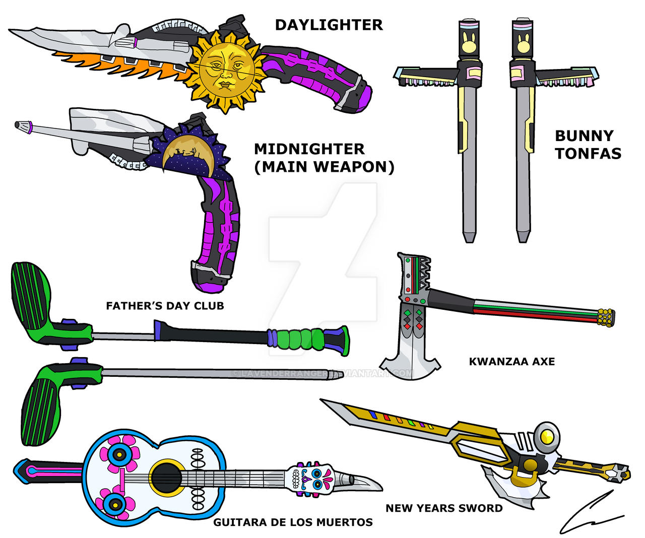Kamen Rider Holiday Weapons 3 by LavenderRanger on DeviantArt