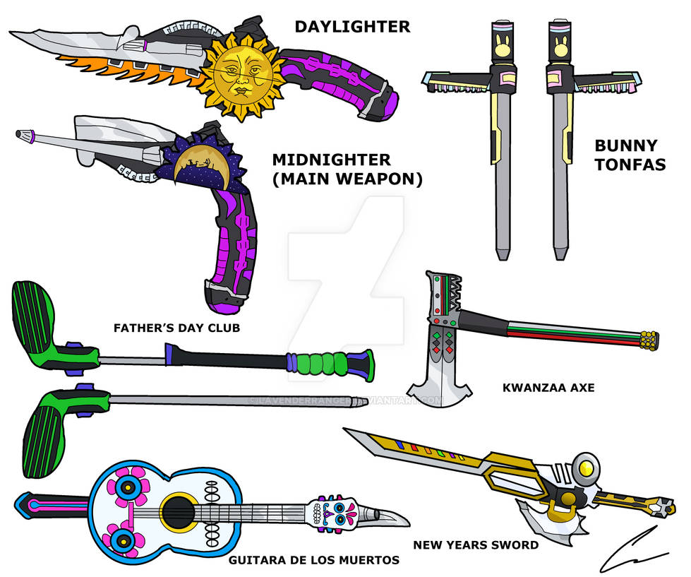 Kamen Rider Holiday Weapons 3 by LavenderRanger on DeviantArt