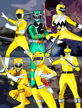 Time Ranger Yellow Explore the Best Timeranger Art | DeviantArt
