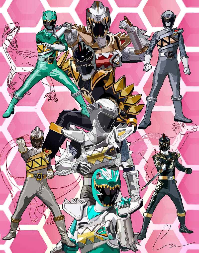 Brachio and etc. Dino Rangers by LavenderRanger on DeviantArt