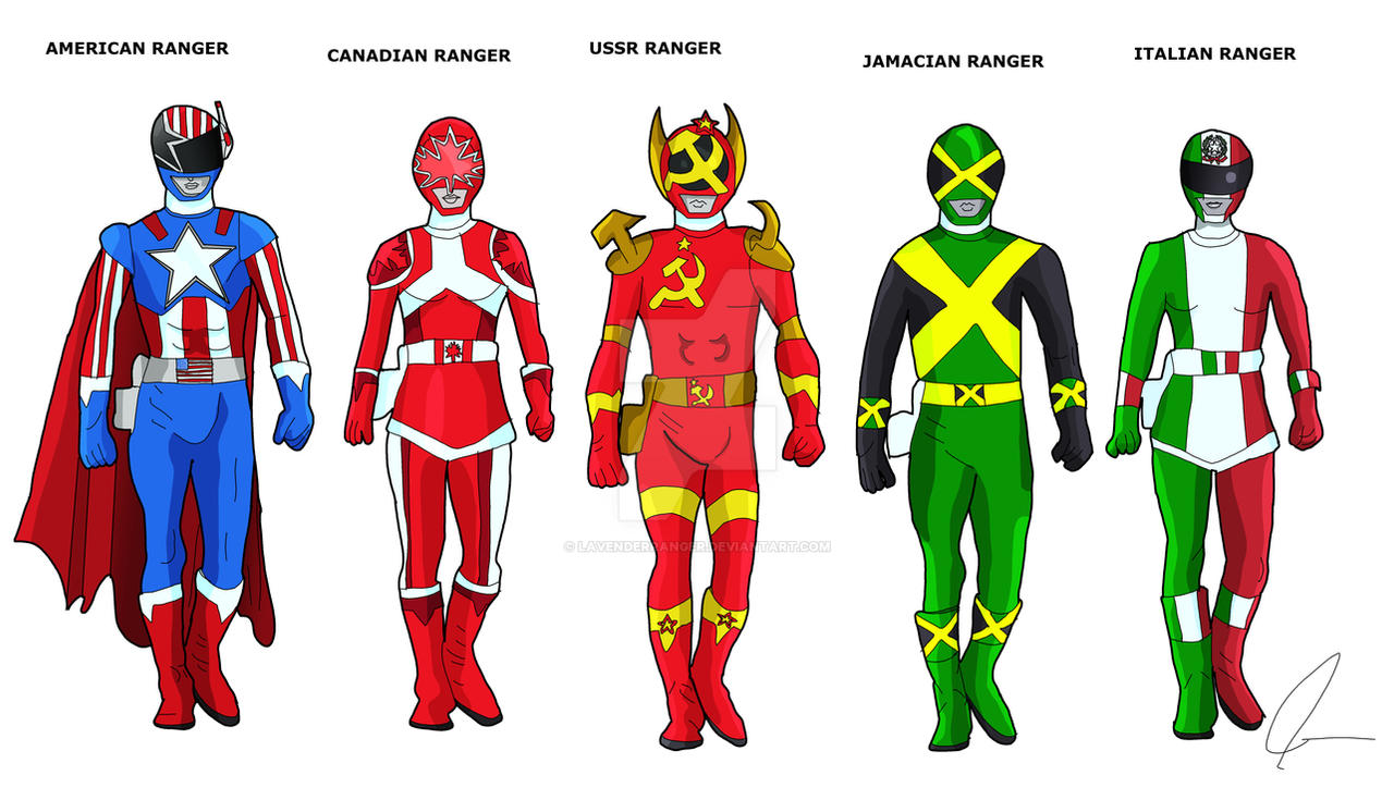 Nation Rangers 1 by LavenderRanger on DeviantArt