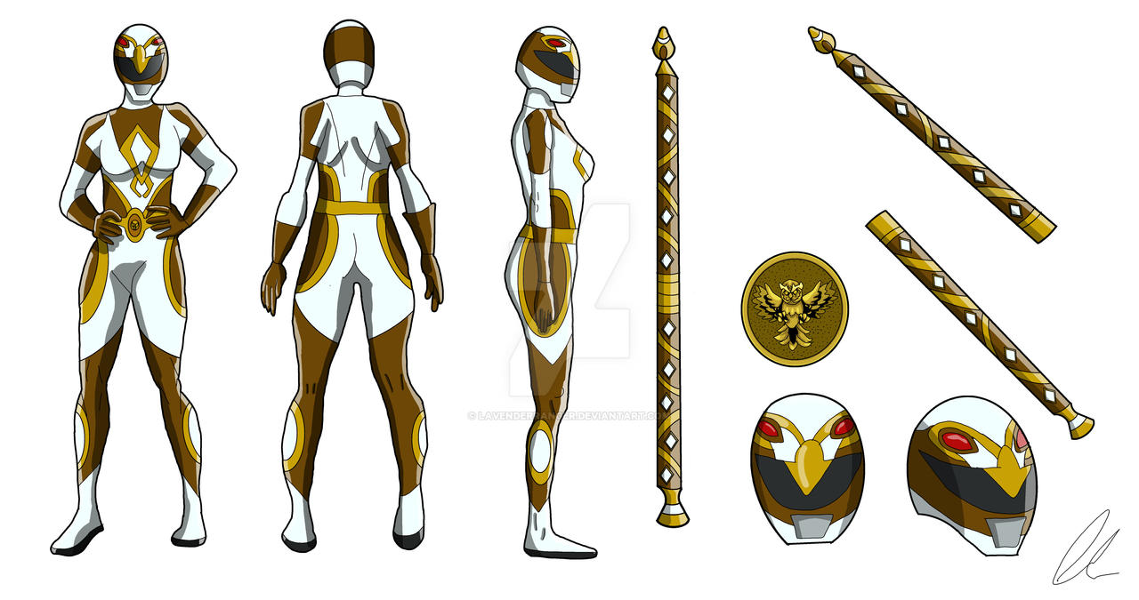 Commission: Owl Ranger (Dulce) by LavenderRanger on DeviantArt