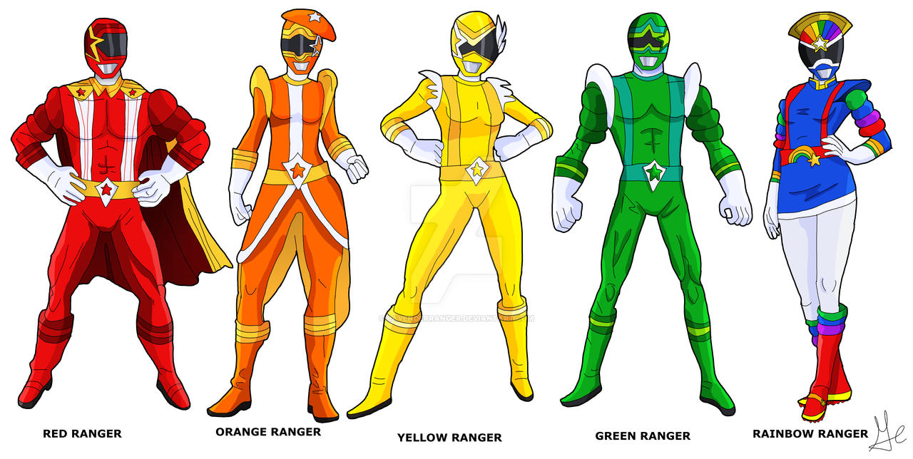Rainbow Rangers Part 1 by LavenderRanger on DeviantArt