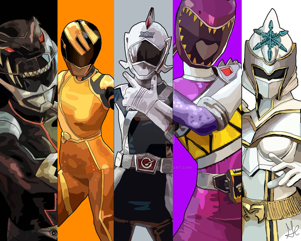 Rainbow of Female Rangers Part 2 by LavenderRanger on DeviantArt