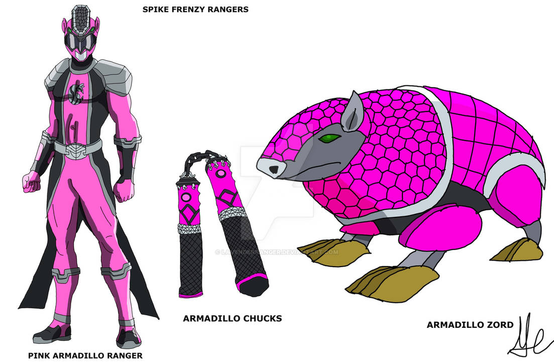 Pink Spike Frenzy Ranger by LavenderRanger on DeviantArt