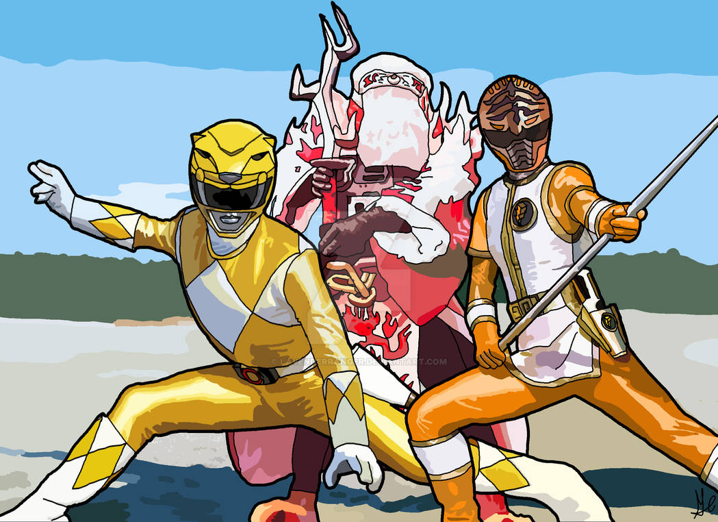 What If - Yellow Ranger and Orange Ranger by LavenderRanger on DeviantArt