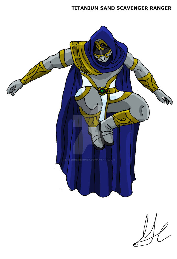 Titanium Rnager Titanium Sand Scavenger Ranger by LavenderRanger on DeviantArt