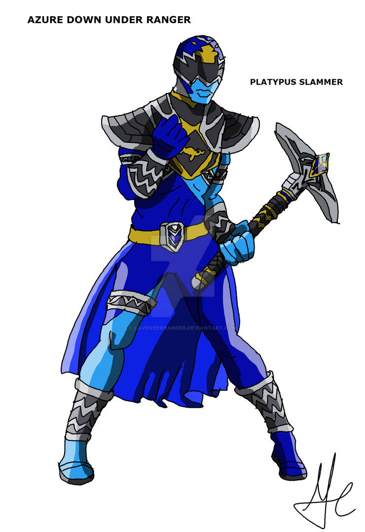 Azure Down Under Ranger by LavenderRanger on DeviantArt