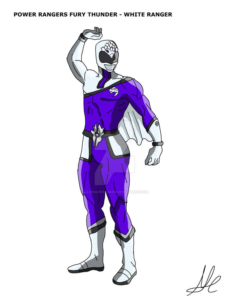 White Fury Thunder Ranger by LavenderRanger on DeviantArt