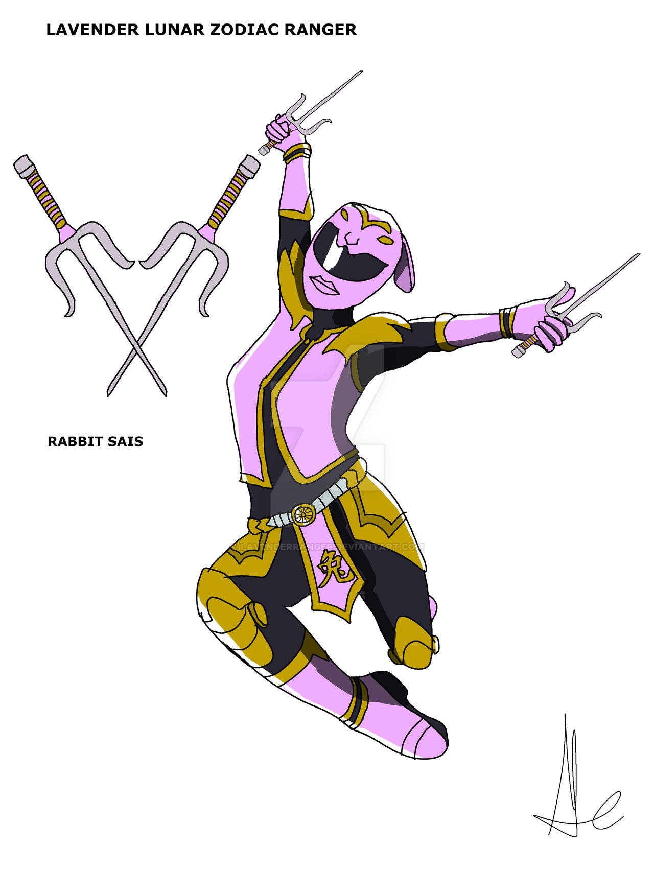 Lavender Lunar Zodiac Ranger by LavenderRanger on DeviantArt