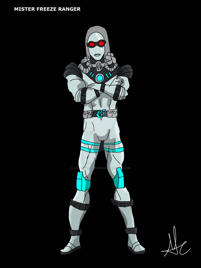 Frozen Ranger MrFreeze Ranger by LavenderRanger on DeviantArt