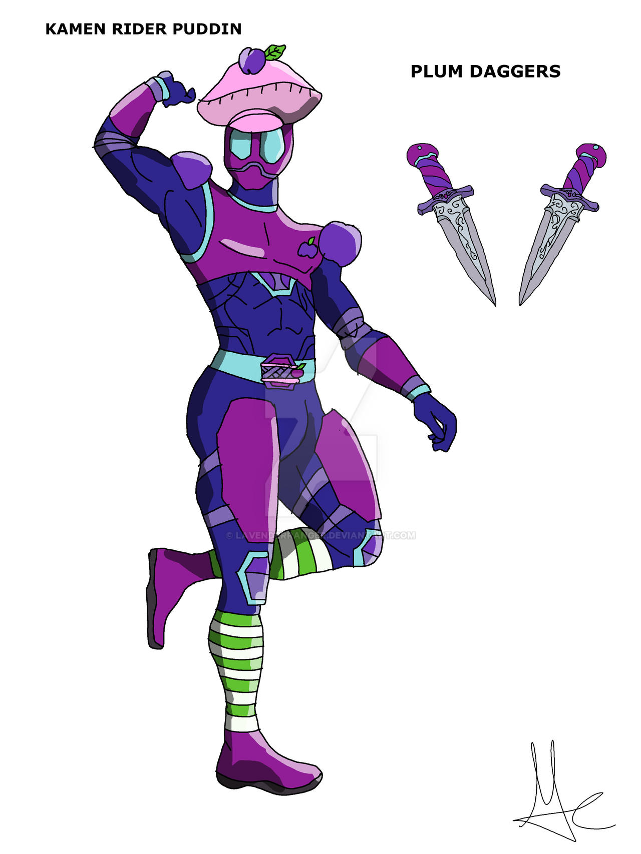 Puddin Kamen Rider Puddin by LavenderRanger on DeviantArt
