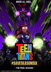 Teen Titans Saveseasonsix (Season 7 poster)