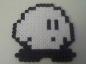 Perler Bead Sprite -- Kirby