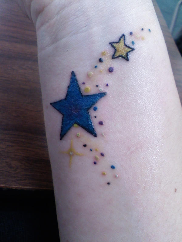 Download Shooting Star Tattoo By Xxxdanixxxevilxxx On Deviantart