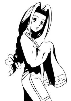 Uriko Nonomura Lineart