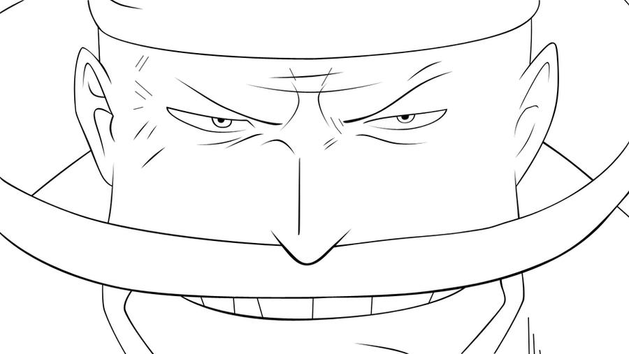 WhiteBeard Lineart