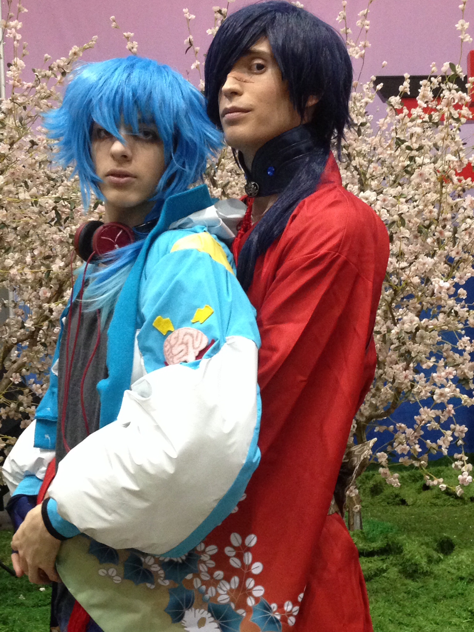 Koujaku and Aoba AX 2015 (2)