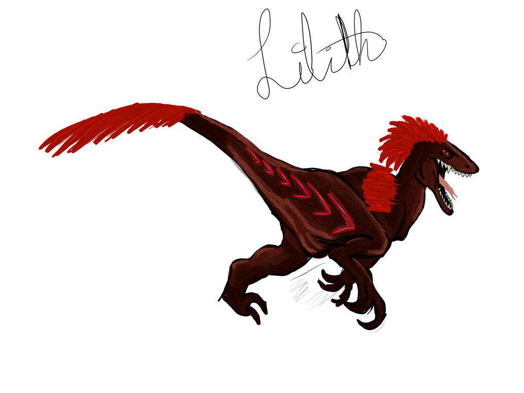 Lis Raptor Lilith the Raptor by MysteriousGoddesss on DeviantArt