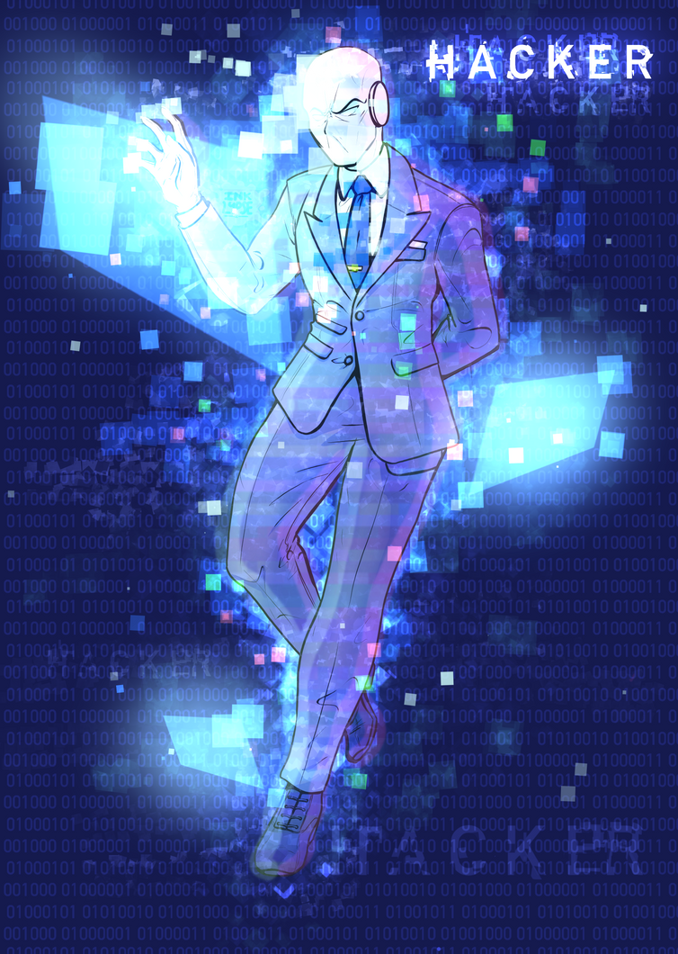 Ed Hacker Redraw! - The Hacker by Inklypse on DeviantArt