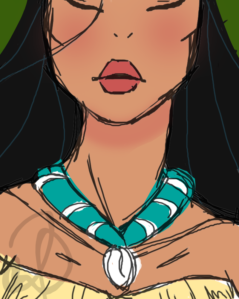 Pocahontas Speed-paint