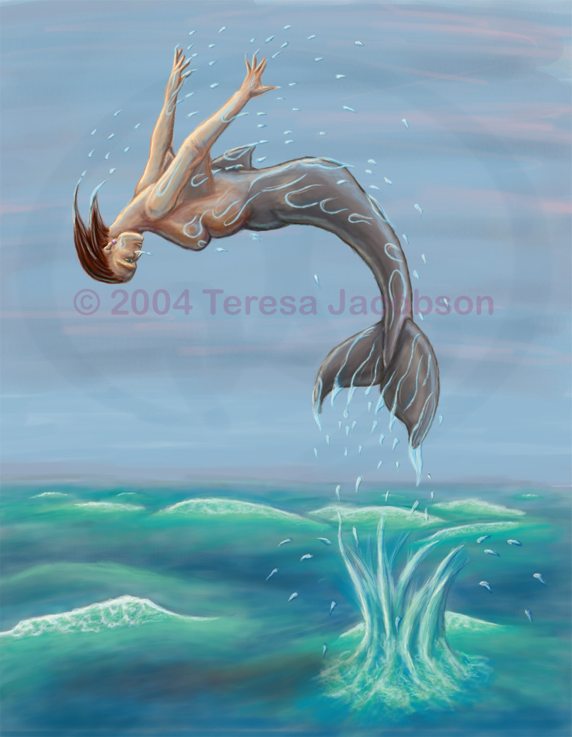 Leaping Mermaid